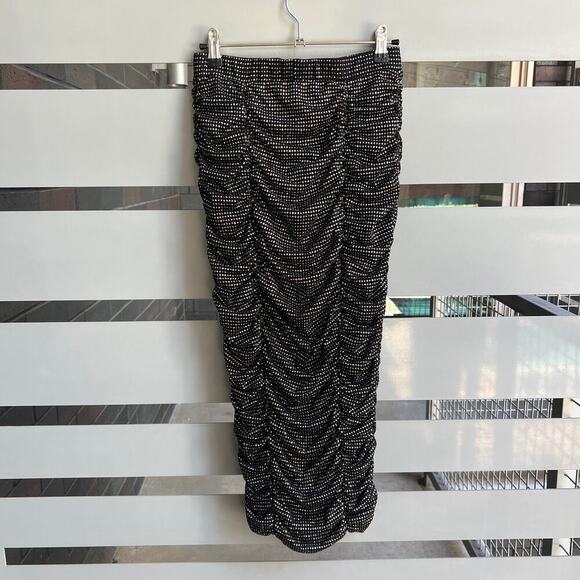 For Love & Lemons All That Glitter Sequin Midi Skirt Size S - Picture 3 of 7